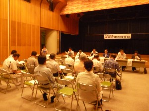 議会報告会（利賀会場）
