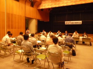 議会報告会（利賀会場）