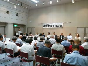 28.8.10議会報告会（井波会場）